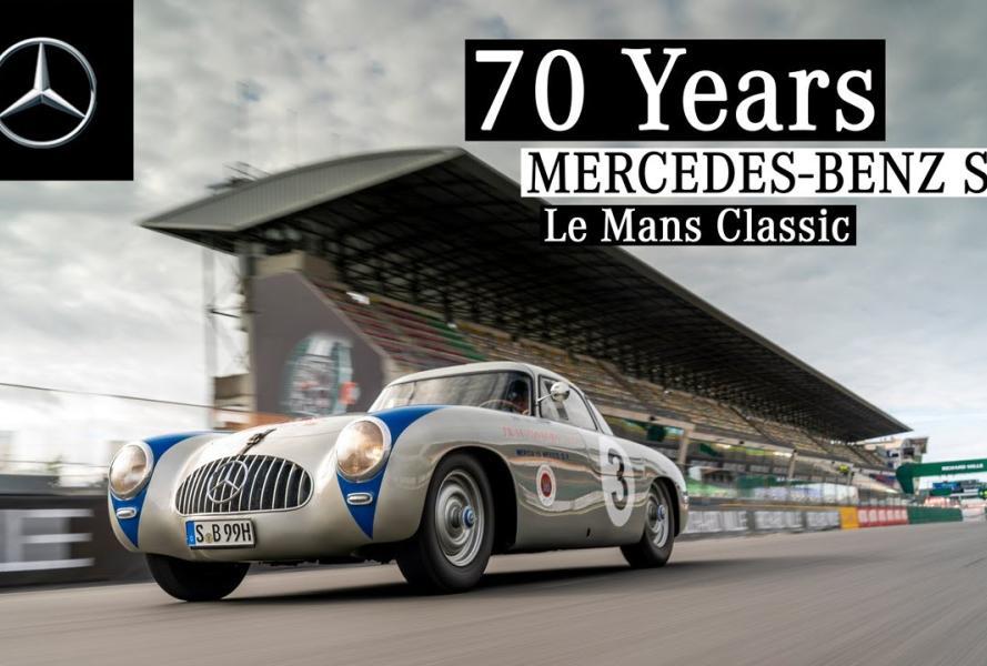 Embedded thumbnail for 70 years later: When the Mercedes-Benz 300 SL stole the show