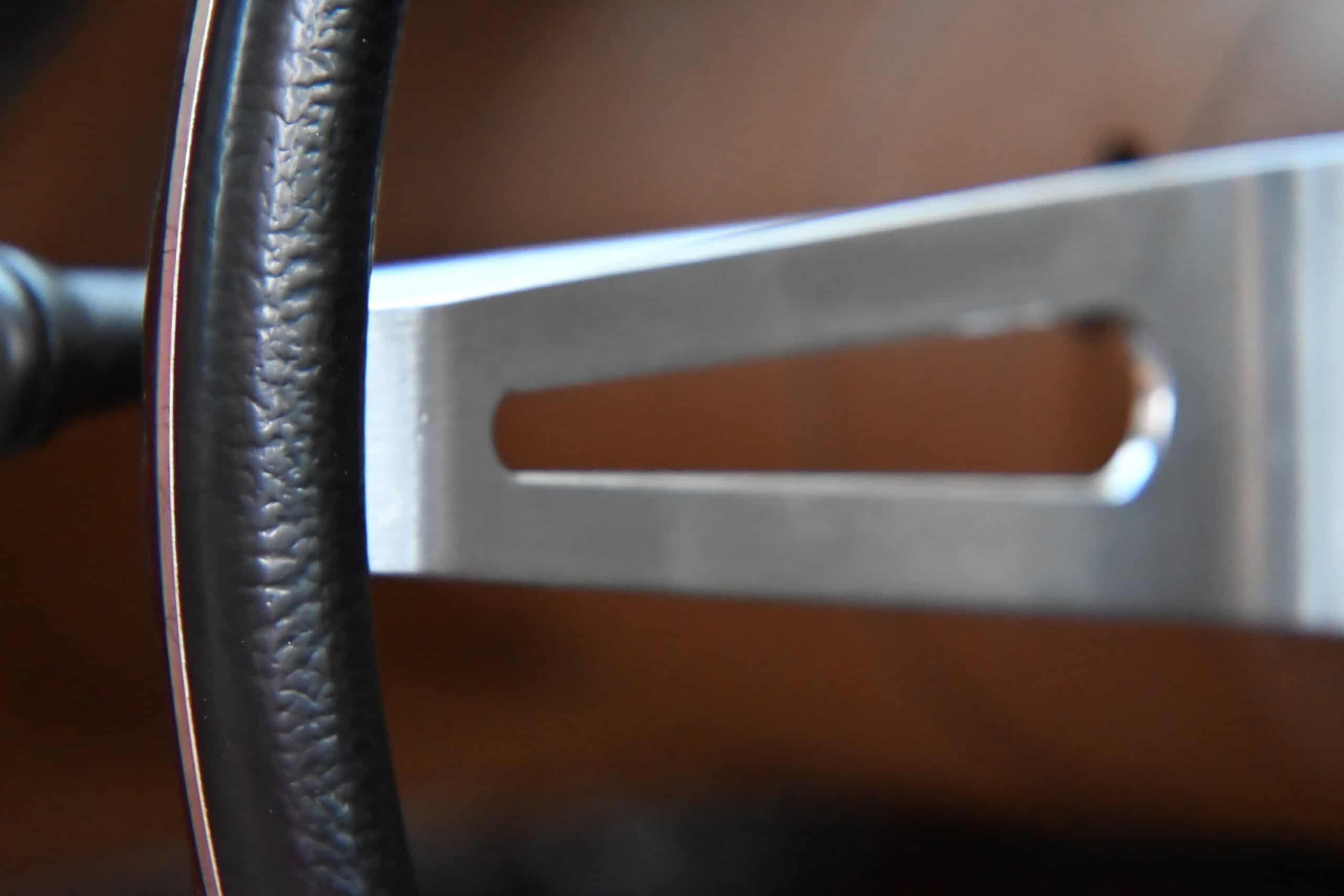 1972 Chevrolet corvette — Close-up of steering wheel and dashboard of a classic car.