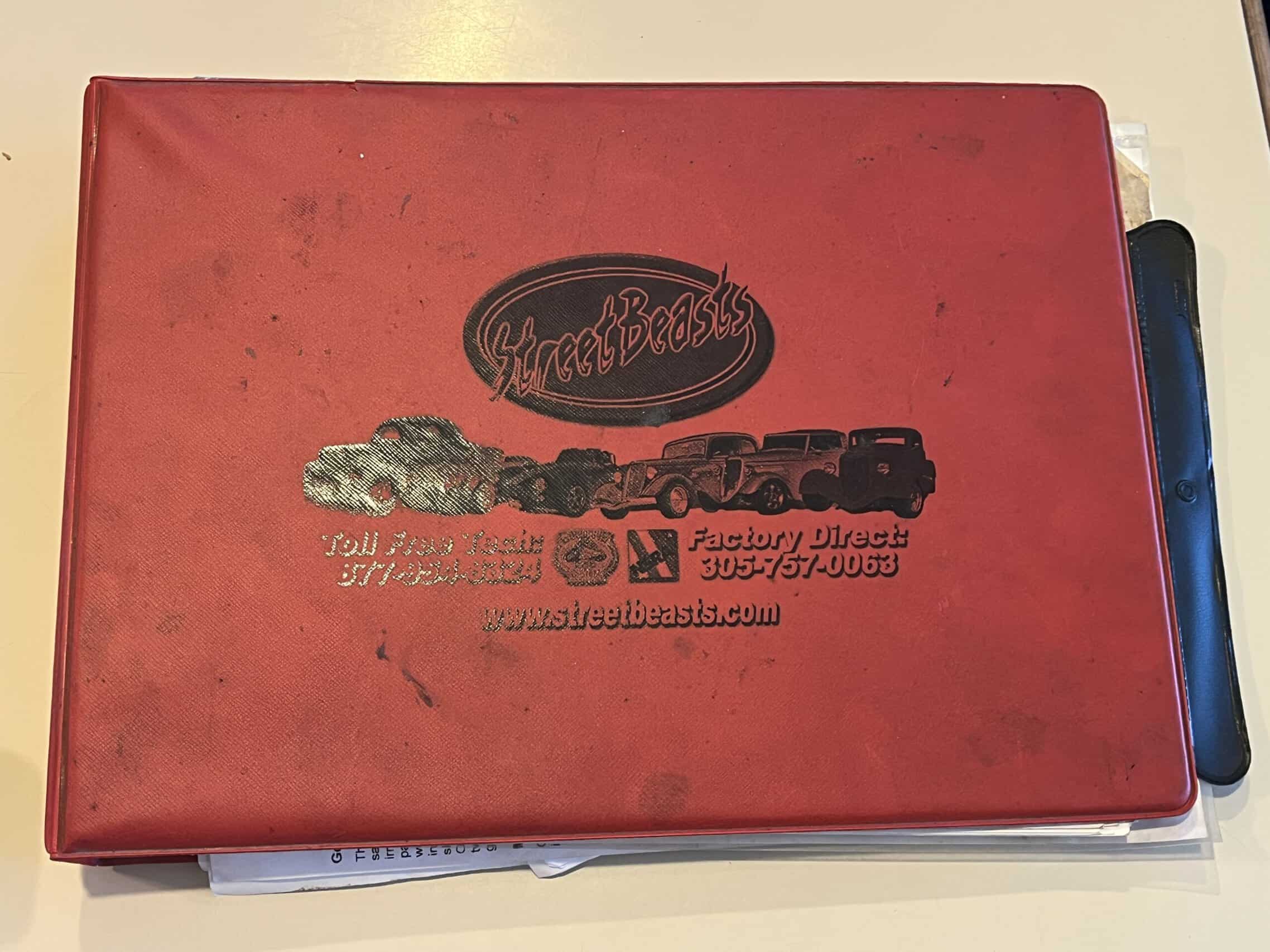 1941 Willys Custom Street Rod — Red box with classic car logo and images of cars on top.